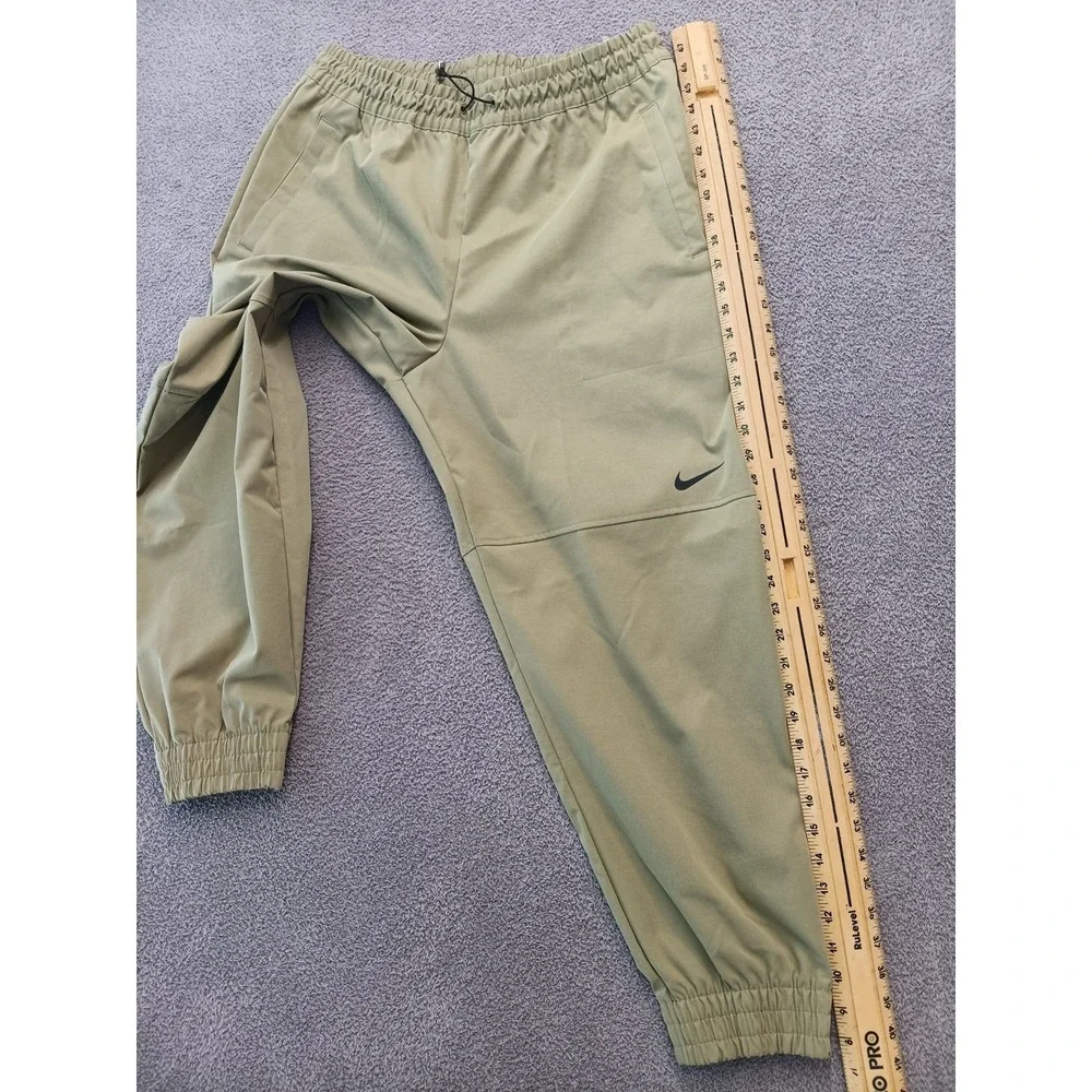Nike Womens Dri-Fit Jogger Pants Olive Green Elastic Waist Size XL‎ NWT